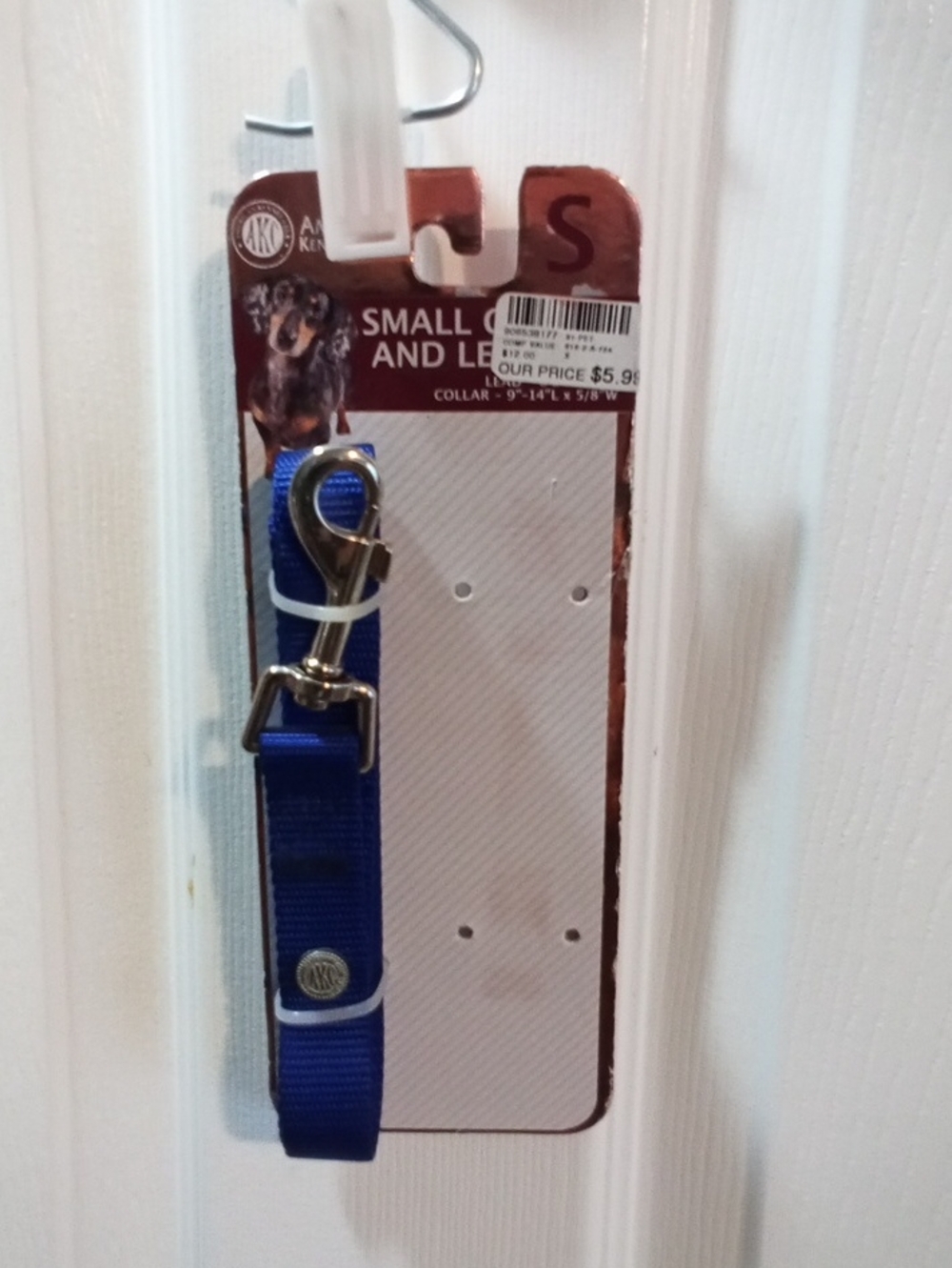 AKC: DOG BLUE 6 FT LEASH